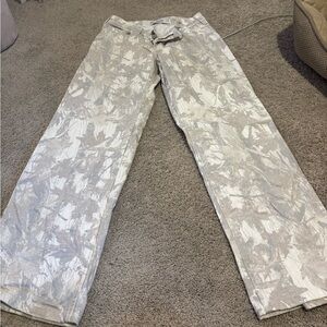 Hollister Women’s Camo Wide Leg Jeans